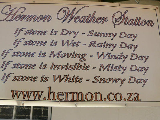 Hom Guesthouse Hermon Western Cape South Africa Text, Rain, Nature