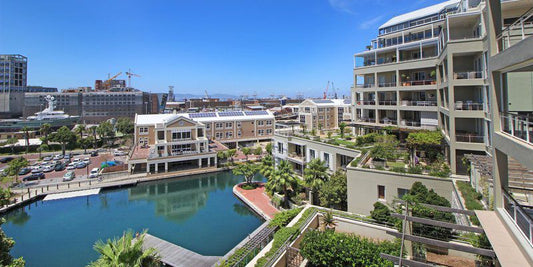 Waterfront Village Three Bedroom Apartments V And A Waterfront Cape Town Western Cape South Africa Balcony, Architecture, House, Building, Palm Tree, Plant, Nature, Wood, Skyscraper, City, Swimming Pool